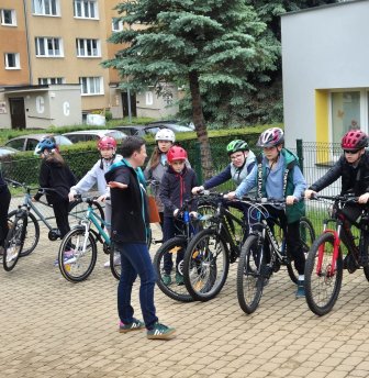 Egzamin na kartę rowerową w klasie 4
