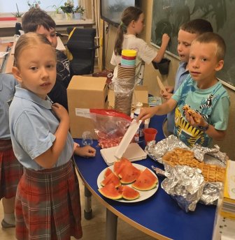 Ostatni dzień lekcji w klasie 1