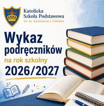 Wykaz podręczników na rok szkolny 2026/2027